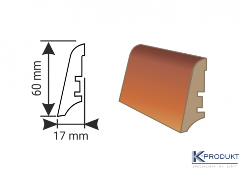 Sockelleiste KP 60